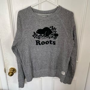 Nice Felt logo Roots Beaver Sweatshirt